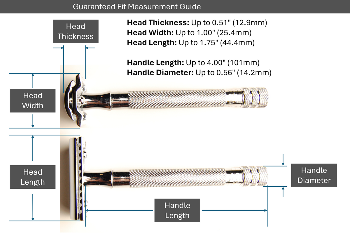 Universal razor case guaranteed fit guide instructions