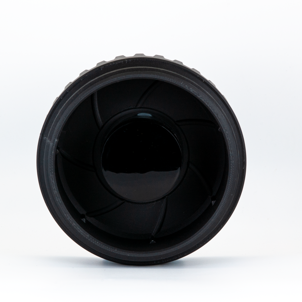 Black UFO Capsule Assembly process, shave soap fits in bottom of the bowl